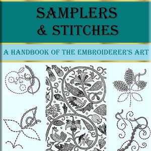 Beginner hand embroidery art book,stitch patterns,Samplers and stitches : a handbook