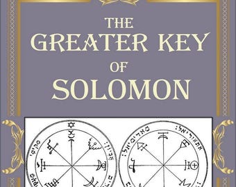 The Greater Key of Solomon Grimoire: Pentacle Seals (PDF Download)