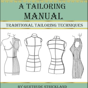 Rare tailoring Sewing manual book,vintage dressmaking,retro dress pattern