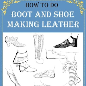 Shoe making,shoes sewing pattern,hand made shoes,vintage sewing book
