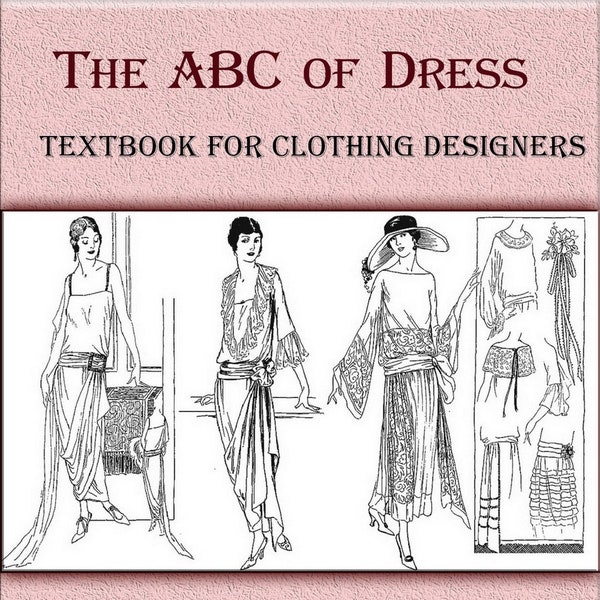 Guide de couture des années 1920, patrons de robes art déco, ebook pdf, L'A B C de la robe