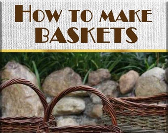 How to Make Basket,weaving book PDF,instant download