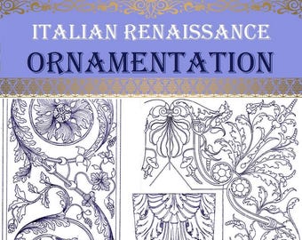 Historical Design Baroque Ornaments,vintage French Ornament