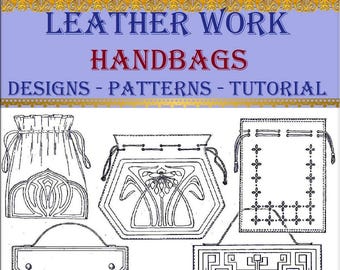 How To Make Leather bag,Designs-pattern-Tutorial,crafting book pdf