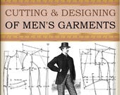 Victorian Mens sewing patterns,vintage Sewing book Garments Design