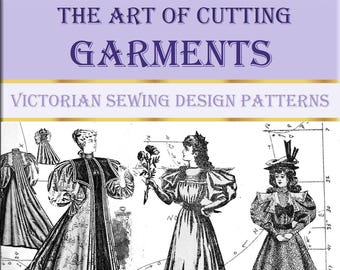 Victorian dress sewing pattern book,retro historical costume patterns