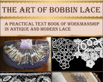 How To Make Bobbin lace patterns,needlework design,victorian crafting books