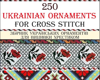 Ukrainische Muster Ornamente,Kreuzstichbuch,Volksstickerei