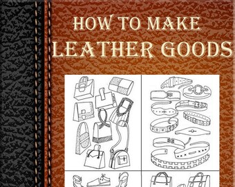 How To Make Leather Goods Arbeitsmuster, Leder Pdf Muster