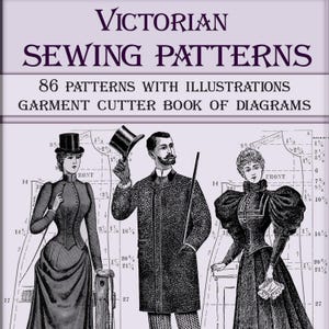 E-Pattern- 1879 Velvet Basque Bodice- Wearing History PDF