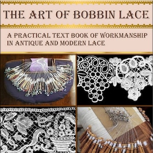 How To Make Bobbin lace patterns,needlework design,victorian crafting books