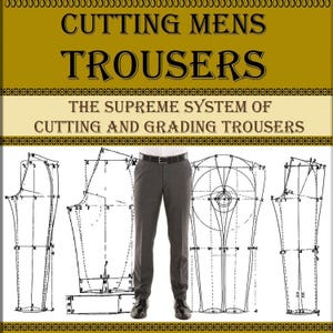 Victorian vintage mens Trousers sewing pattern pdf,pants patterns