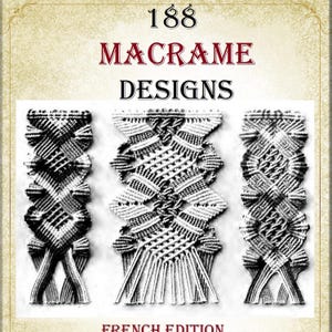 Victorian Macrame patterns,how to tutorial book,macrame for beginner