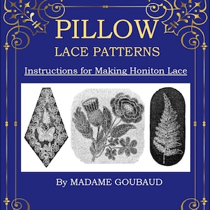 Retro hand made lace patterns,Vintage rare book,how to make lace