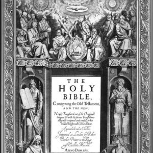 Vintage antique old illustrated holy bible download,King James Bible 1611