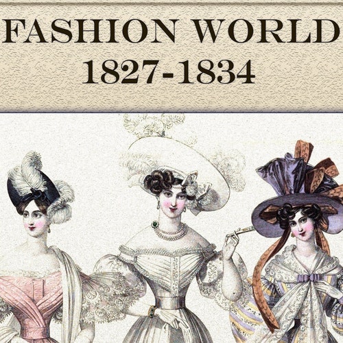 Victorian Clothing Fashions Catalogillustration Vintage Etsy