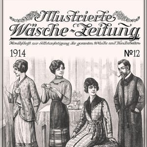 Victorian Underwear,nightgown,Edwardian dress,historical costume,GERMAN EDITION 15 Patterns