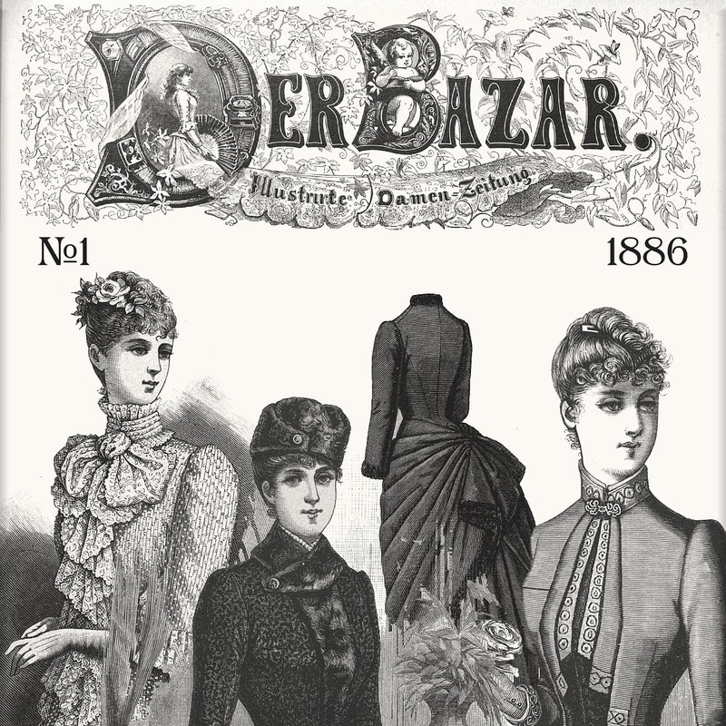 Bustle Skirt Pattern Etsy