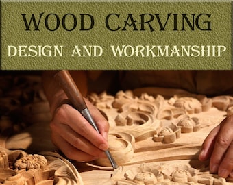 Wood art carving Guide,woodworking,old books,Easy lessons in the art of practical wood carving