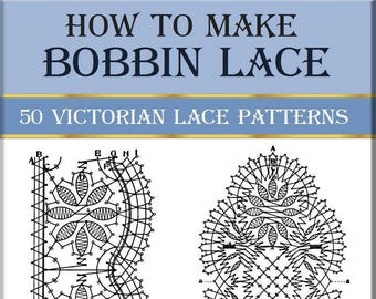 How To Make Bobbin Lace, handgemachte Kissenspitze, Spitzenohrringe, Handarbeitsbuch