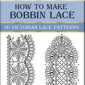 How To Make Bobbin Lace, hand made pillow lace,lace earrings,needlework book