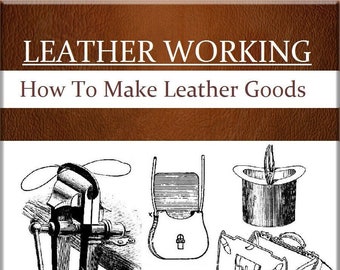 Leather work book pattern,How to make leather goods guide book