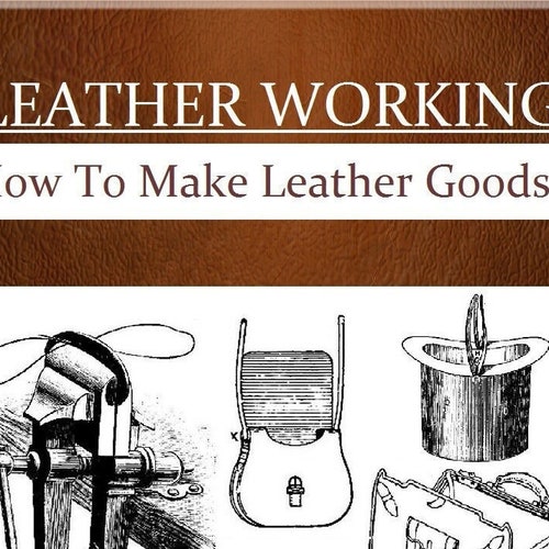 LEATHER WORK HANDBAGS How to Make Leather Goods Designs Etsy
