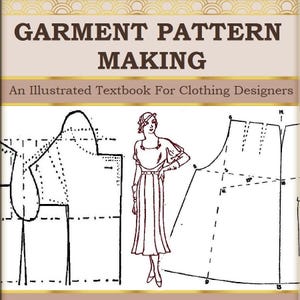 1940s dressmaking sewing pattern,vintage tailoring,Garment Pattern Making