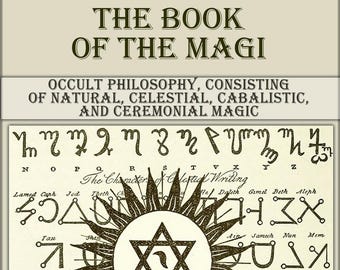 Vintage book of the magi,occult philosophy, magic, astrology, numerology, spirits,Pdf download ebook
