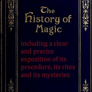 Magic book,occult book,The history of magic,Rare Book