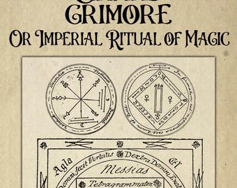 Libro d'epoca Grand Grimore Or Imperial Ritual of Magic,Pdf download ebook