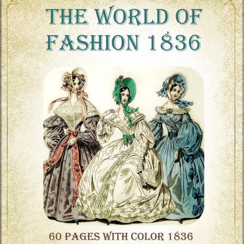 Vintage Victorian Fashions Catalog,antique Dress Design,rare Book