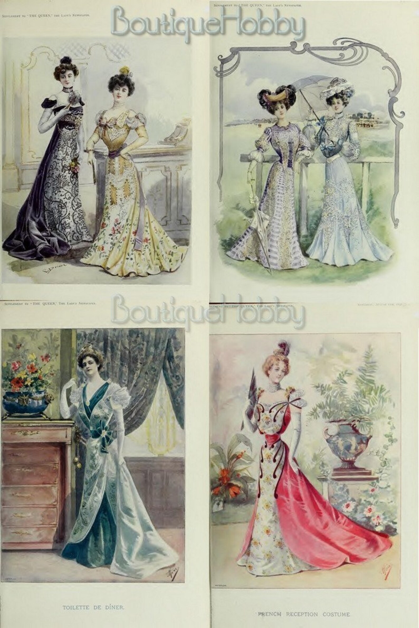 Vintage Fashion Catalog Bookvictorian Fashion Magazine 1877 Etsy