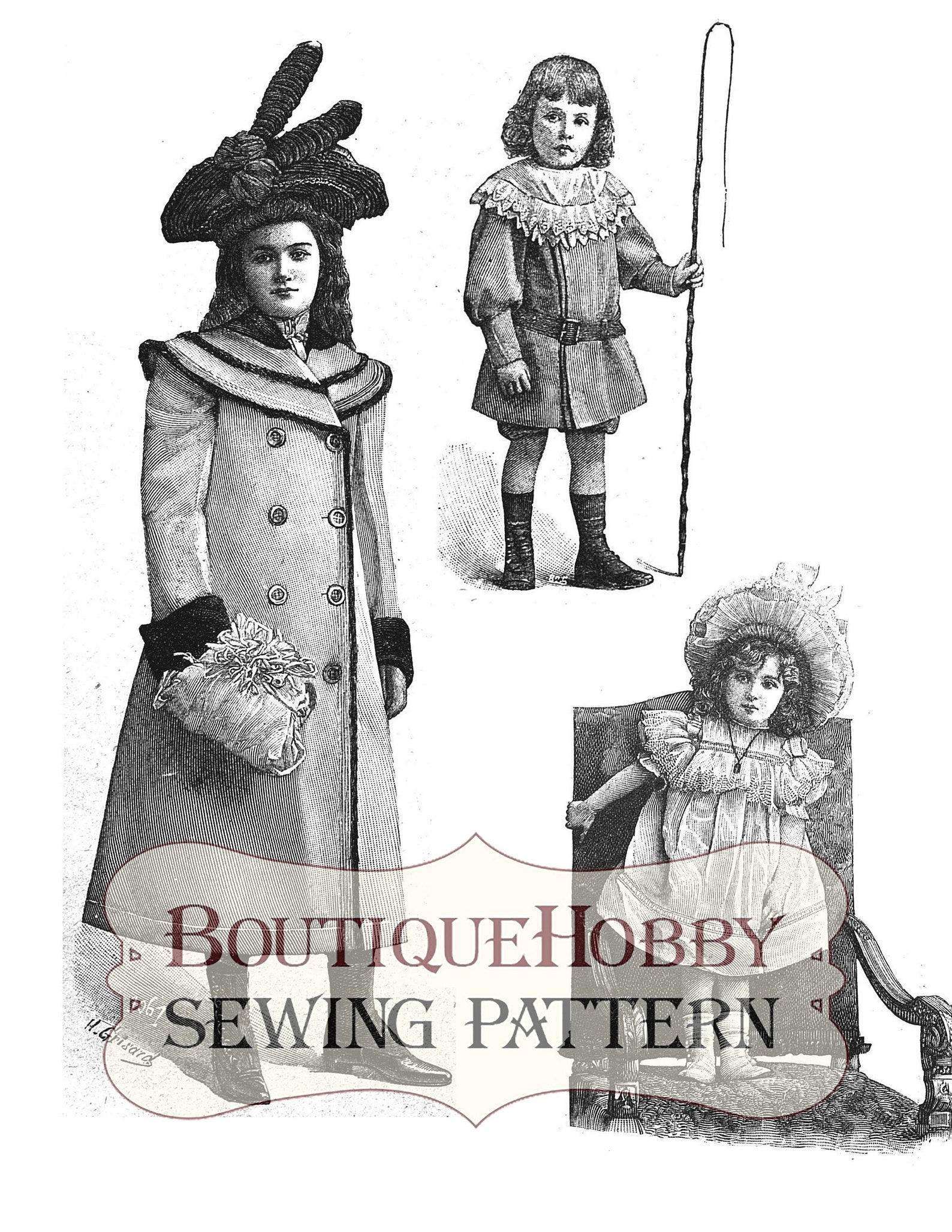 German Sewing Patternsedwardian Dresspdf Sewing Patterns Etsy