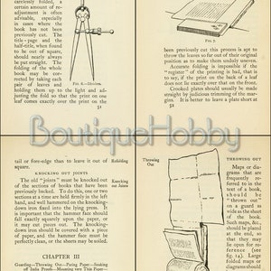 Bookbinding Tutorial: DIY Book Making Guide (PDF Download) - Etsy