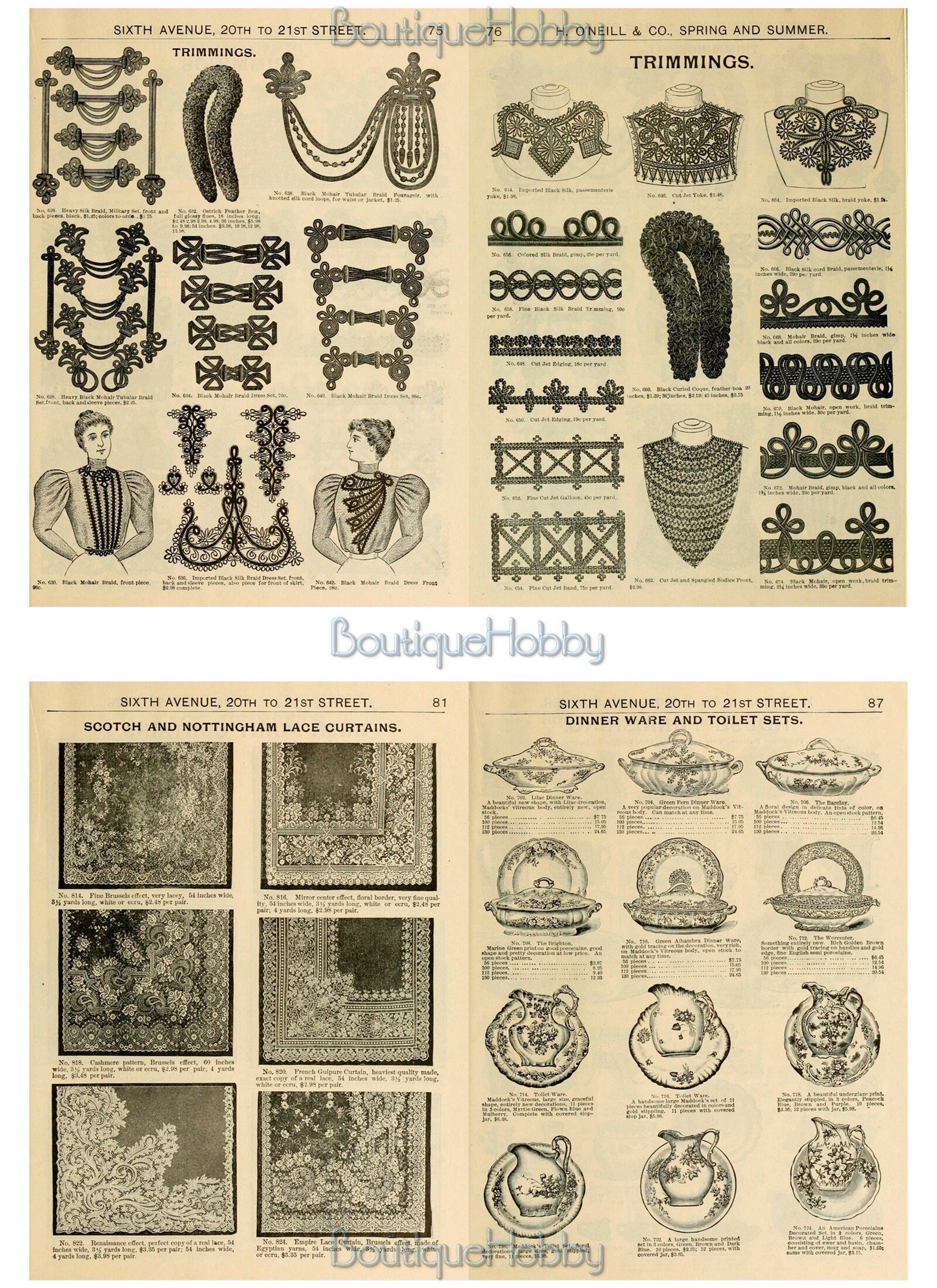 Victorian Fashion in America: 264 Vintage Photographs (Dover