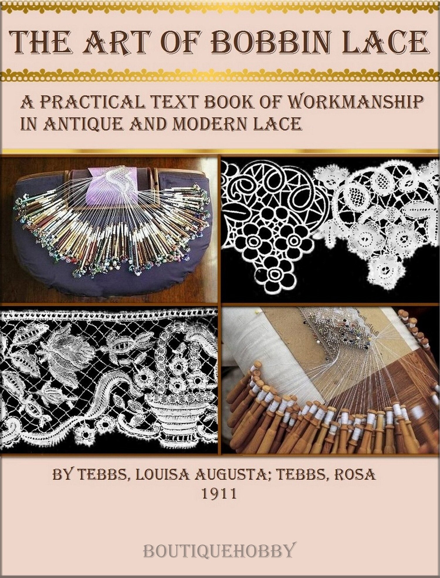 How to Make Bobbin Lace Patterns,needlework Design,victorian