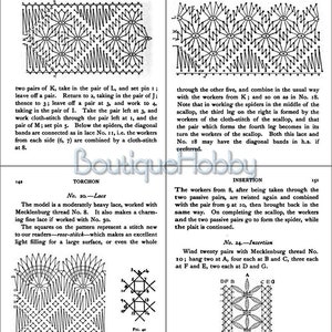 How To Make Bobbin Lace, hand made pillow lace,lace earrings,needlework book image 7