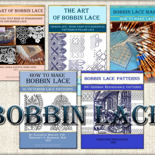 How to Make Bobbin Lace Patternsneedlework Designvictorian Etsy