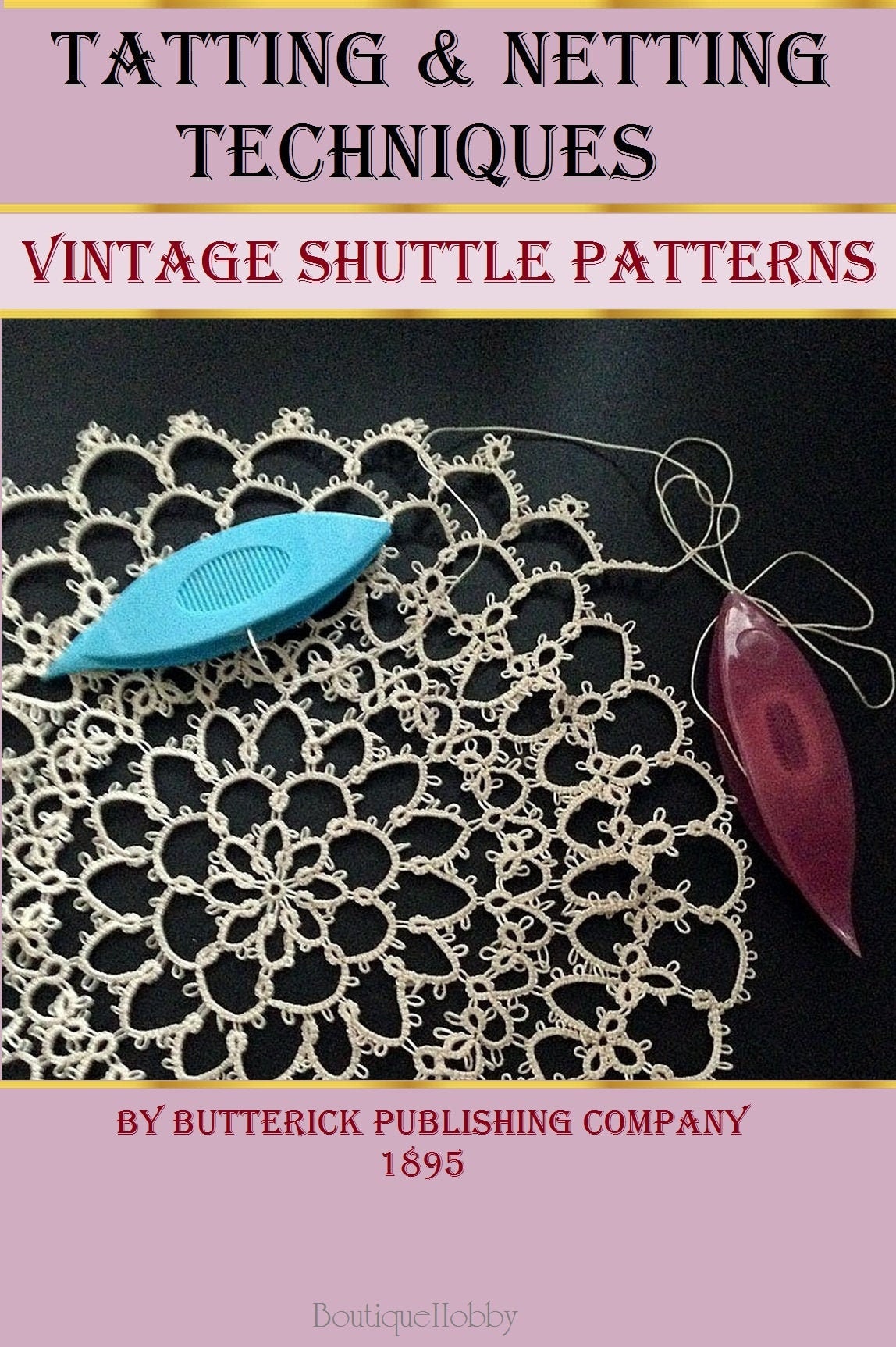 Vintage Needle tatting lace pdf patternsneedlework bookhand Etsy