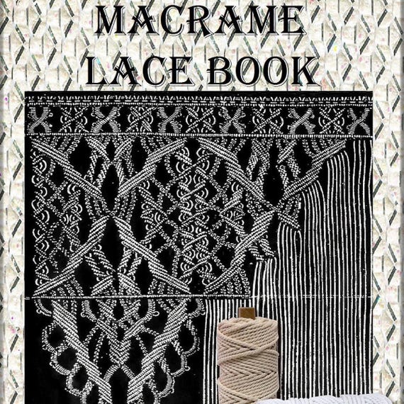 Victorian vintage Macrame patterns,tutorial lace making,macrame earrings