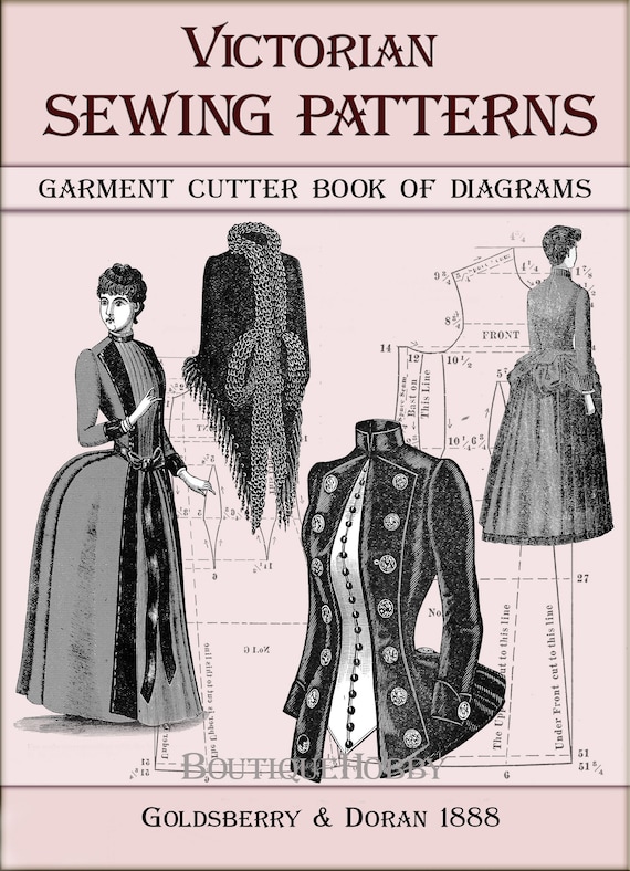 Victorian Costume Sewing Patterns 59 Vintage Designs - Etsy Singapore