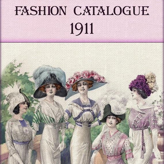 Vintage Fashion Magazines Catalog,dress Design,spring Summer
