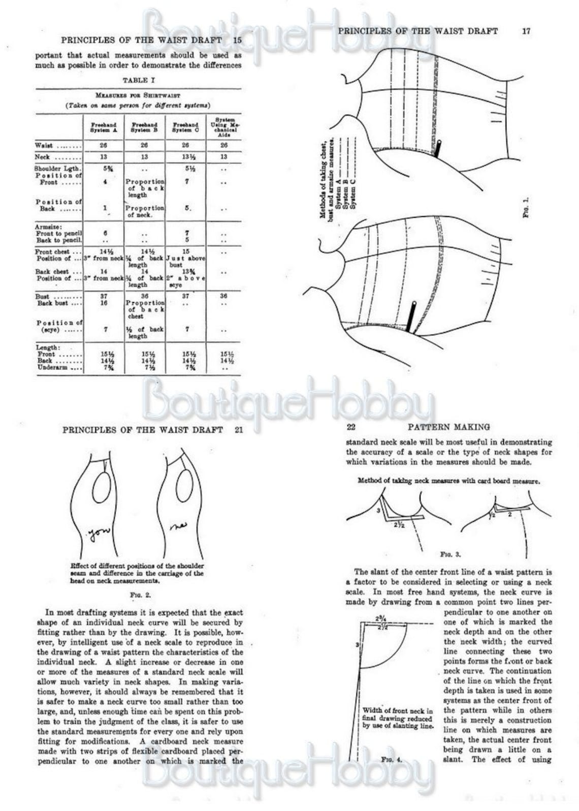 Pattern making bookstep by step patternsewing guide Etsy