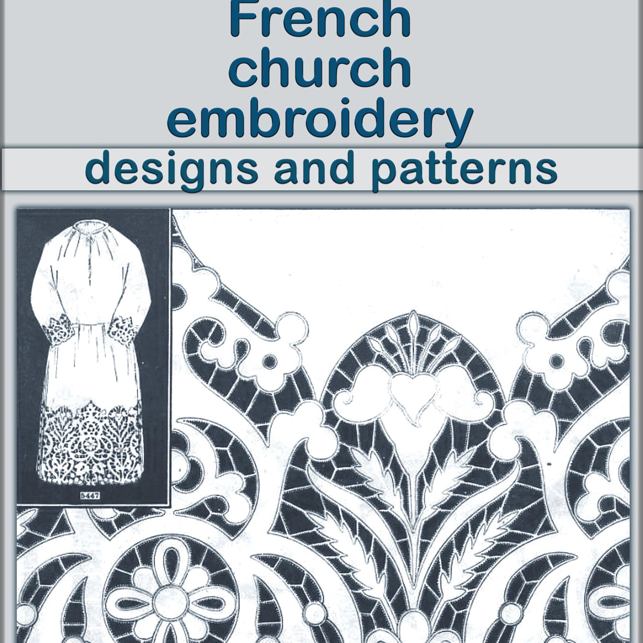 Hand French Church Embroidery Patterns, Fancy DESIGNS - Etsy