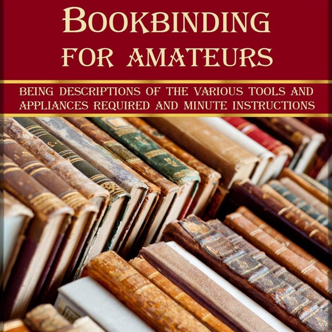 Vintage Bookbinding Tutorial Book,how to Bookbinding - Etsy