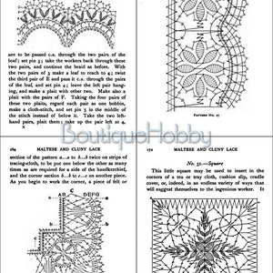 How To Make Bobbin Lace, hand made pillow lace,lace earrings,needlework book image 8
