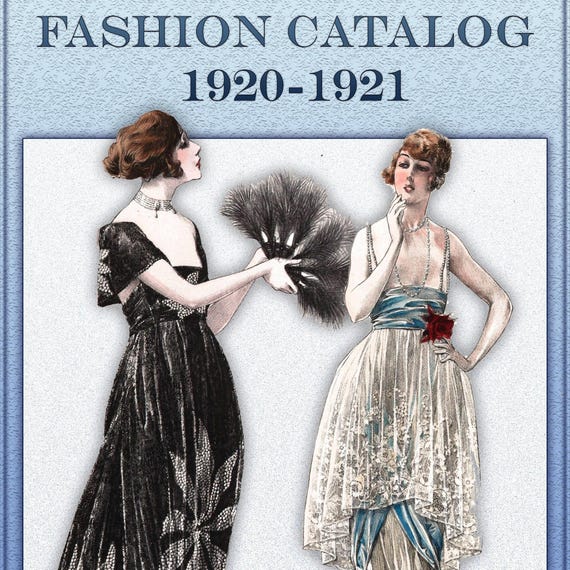 Vintage Clothing Women Art Deco Fashion Catalog 1920s, Dress Design - Etsy Vintage Clothing Women Art Deco Fashion Catalog 1920s, Dress Design - Etsy