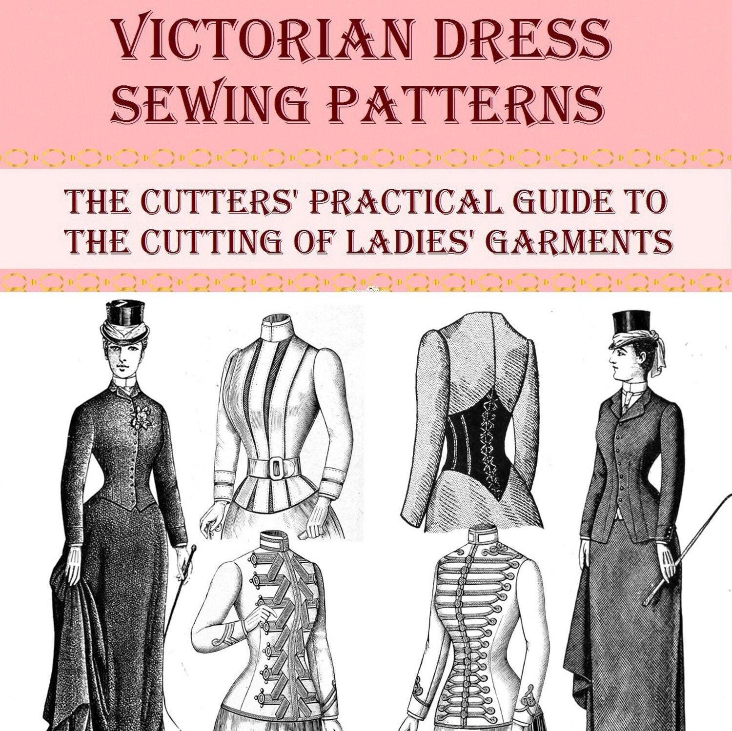 Victorian Dress Patterns,vintage Dressmaking,retro Dress Pattern - Etsy