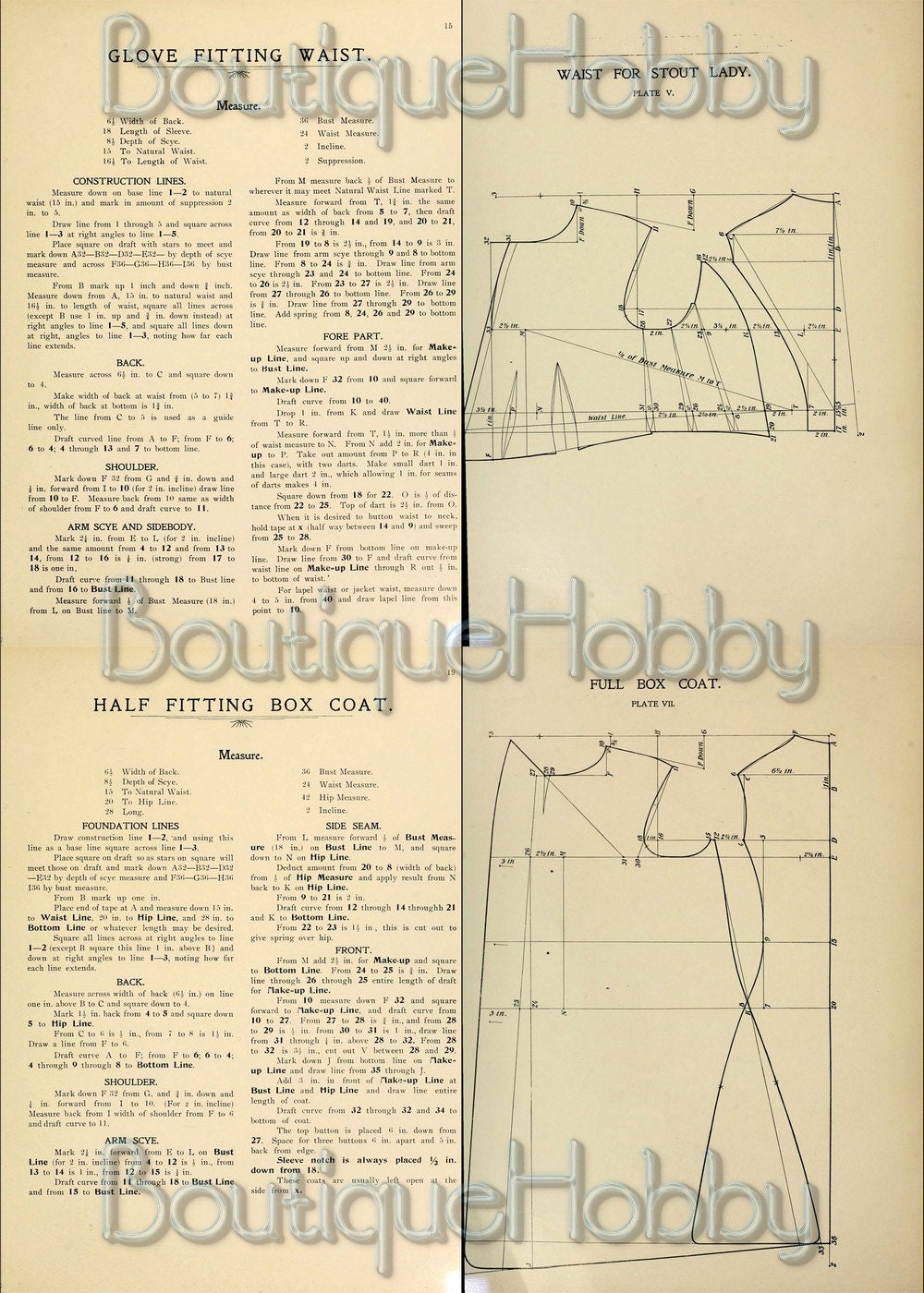 Vintage Victorian Sewing Patterns Guideold Booksdress - Etsy